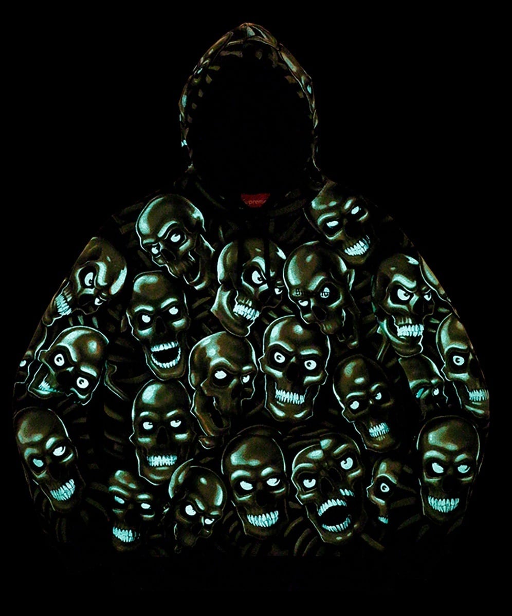 Skull Pile Hooded Sweartshirt